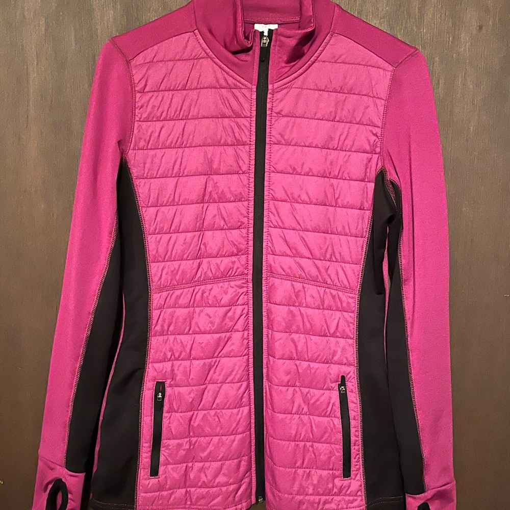 Women's Pink and Black Jacket